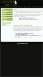 Mobile Screenshot of crozierarchitecture.com